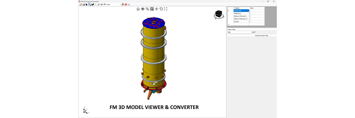 FM 3D Model Viewer and Converter